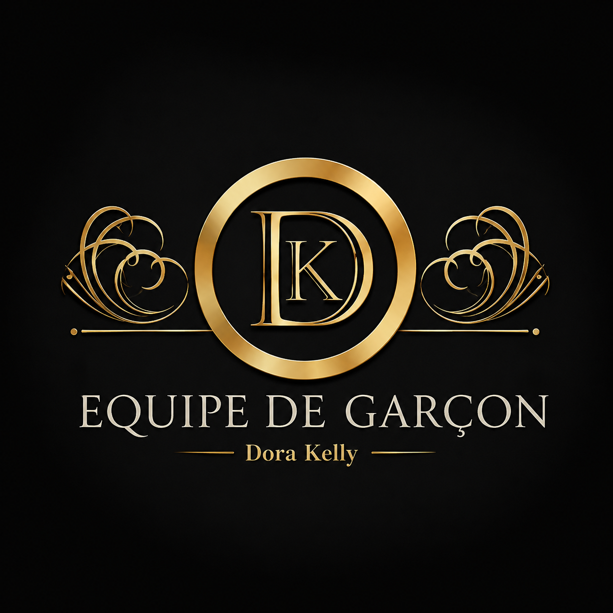 Logo Equipe de Garçom Dora Kelly
